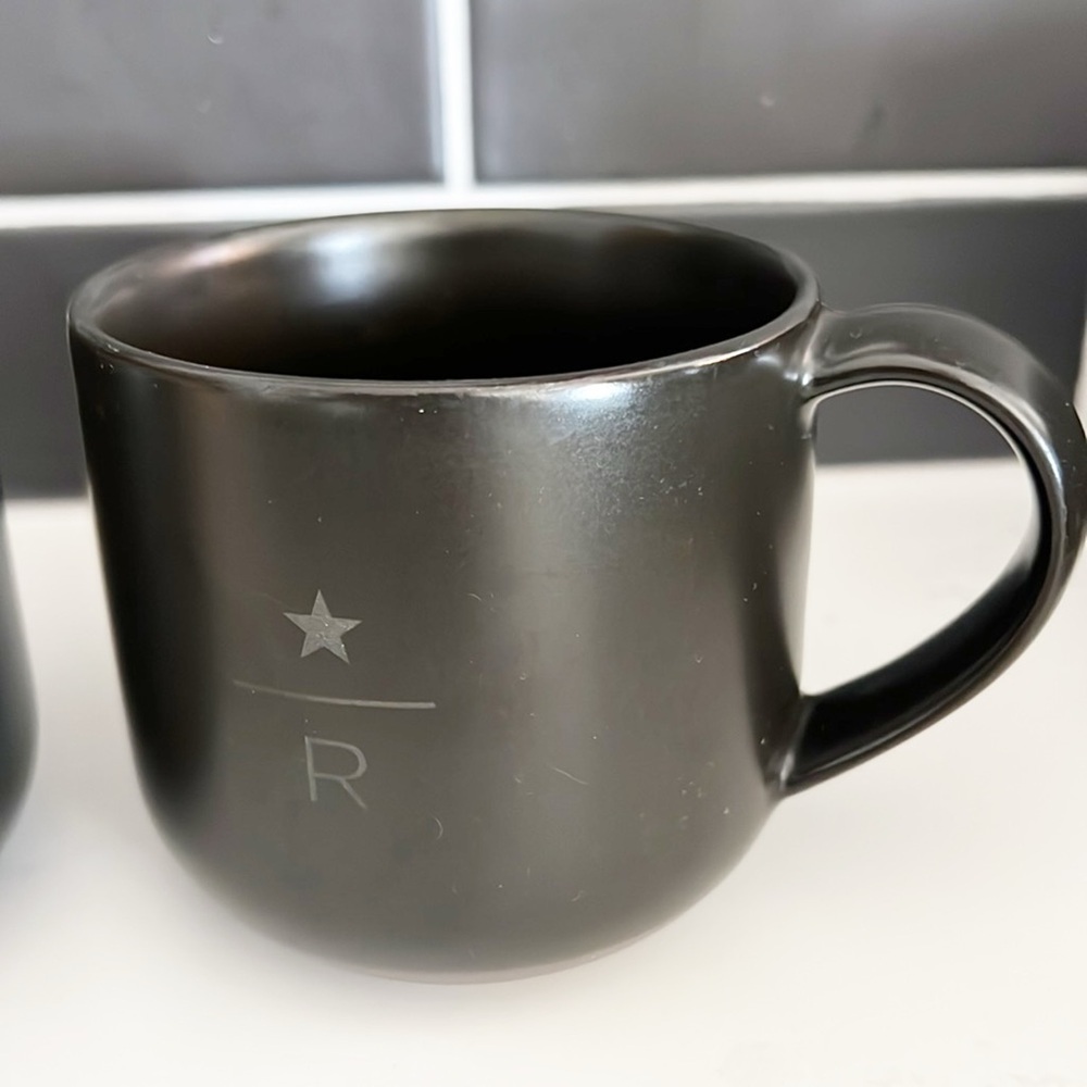 Set of 2 Starbucks Reserve and Roastery Seattle, WA coffee tea mug limited